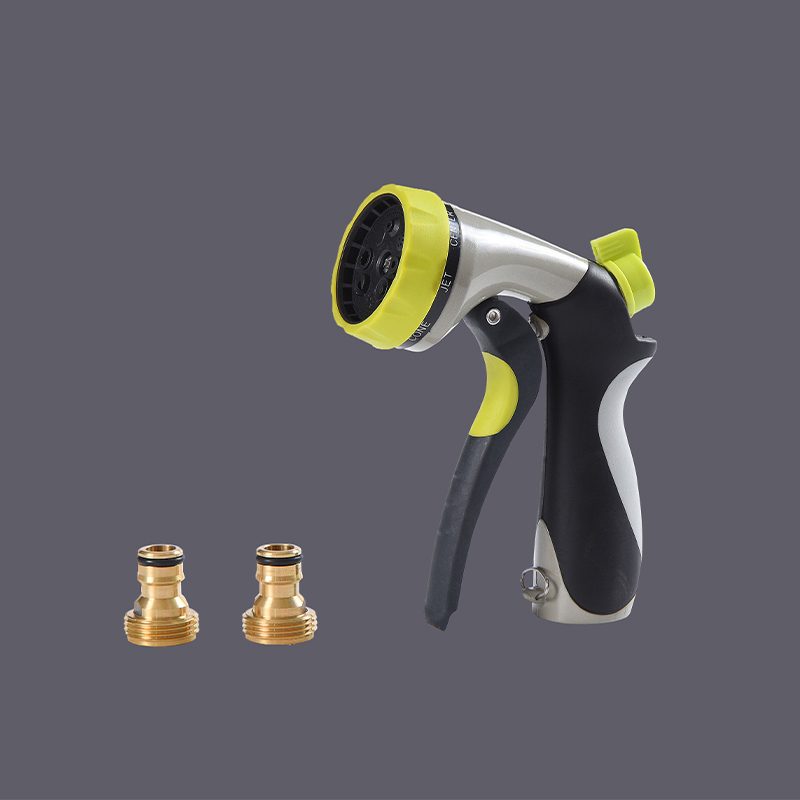 Garden Hose Nozzles with High Pressure Jet