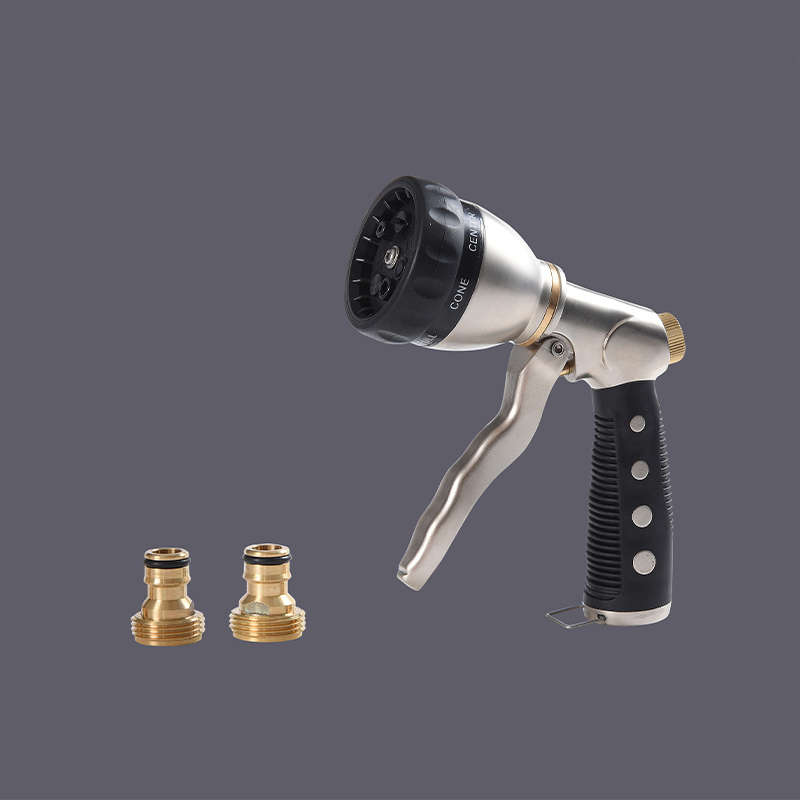 Twist Action Adjustable Flow Garden Hose Nozzles